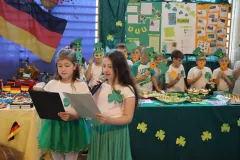 Prezentacja uczennic kultury irlandzkiej