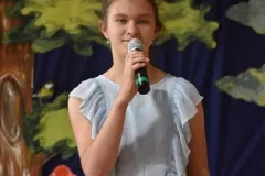 Antonina Motyka podczas występu.