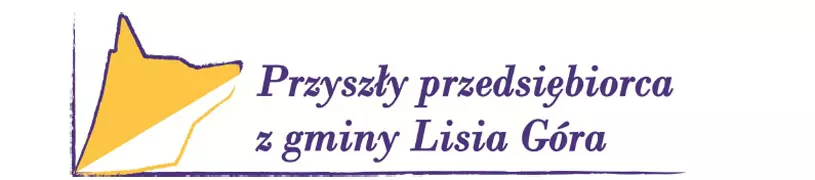 Logo projektu Przyszły Przedsiębiorca z Gminy Lisia Góra.