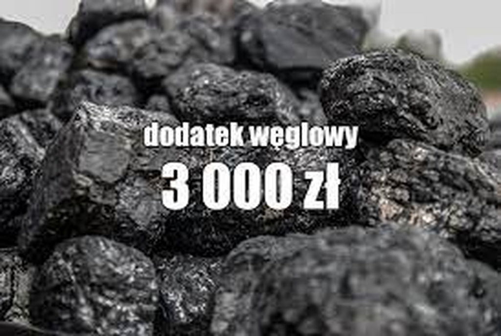 węgiel - dodatek węglowy 3000 zł